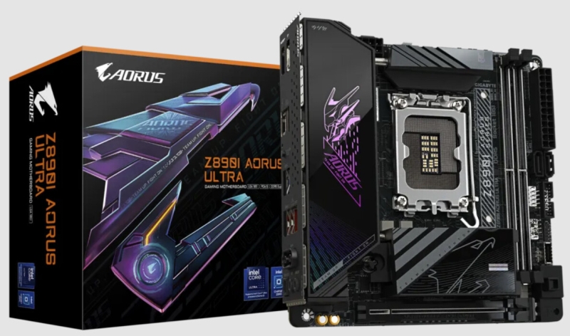 Gigabyte представила платы для Arrow Lake-S — они смогут разгонять ИИ-движок