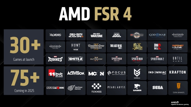 AMD представила FSR 4 — ИИ-апскейлинг, который сделает изображение лучше, чем нативный рендеринг